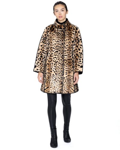 New Leopard Stencilled Kid Skin Stroller - Madison Avenue Furs & Henry ...